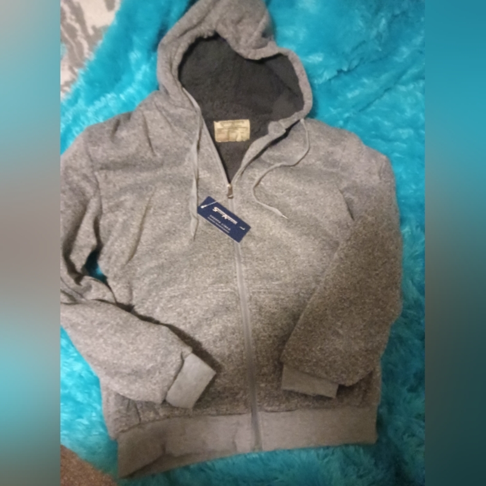 Seven Apparel Grey Sweatershirt Size Large NWT